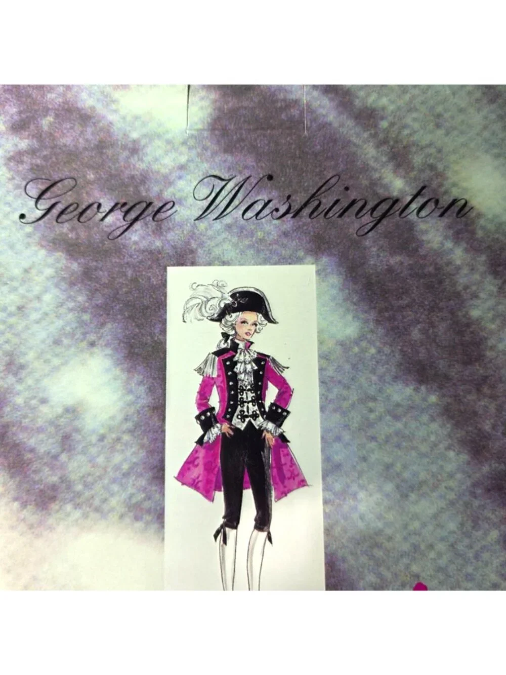 George Washington Barbie Doll FAO Schwarz Limited Edition American Beauties